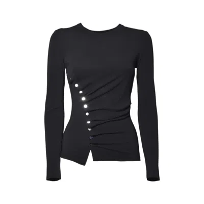 Rabanne Sweaters In Black