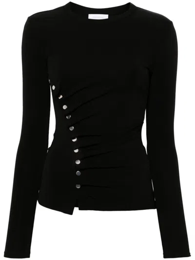 Rabanne Sweaters In Black