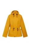 Rabanne Synthetic Rain Jacket In Yellow