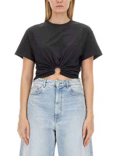 RABANNE RABANNE CROPPED T-SHIRT