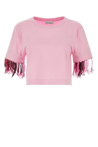 Rabanne T-shirt-s Nd Paco  Female In Pink