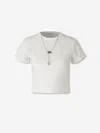 Rabanne Tailored T-shirt In Neutral