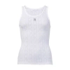 Rabanne Tank Top In White