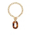Rabanne Xl Chainlink Pendant Necklace In Gold