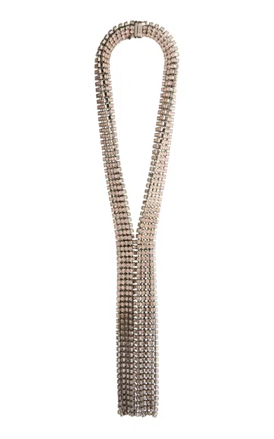 Rabanne Tassel Pendant Chain Necklace In Pink