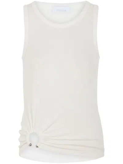 RABANNE RABANNE TEE SHIRT RIB 2X2 CLOTHING