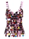 Rabanne The Iconic Sparkle Discs Tops