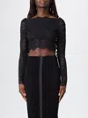 Rabanne Top  Woman Color Black In Black