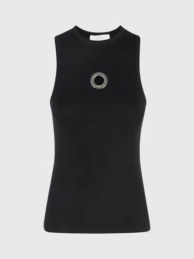 RABANNE TOP RABANNE WOMAN COLOR BLACK,H67522002