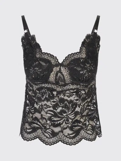 RABANNE TOP RABANNE WOMAN COLOR BLACK,H69581002