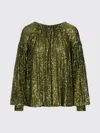 Rabanne Top  Woman Color Green In Green