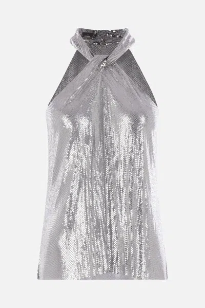 Rabanne Top In Silver