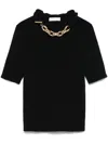 Rabanne Top With Chain Link Detail