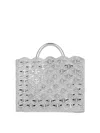Rabanne Bolsa Bandolera - Plata In Silver