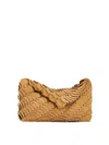 Rabanne Paco Leather Shoulder Bag In Brown