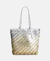 Rabanne Shoulder Bag In Silver
