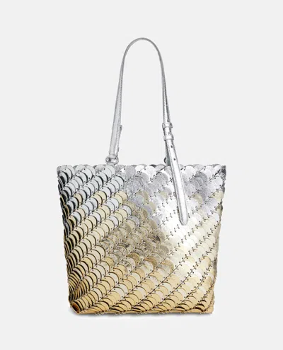 Rabanne Tote Bag In Golden