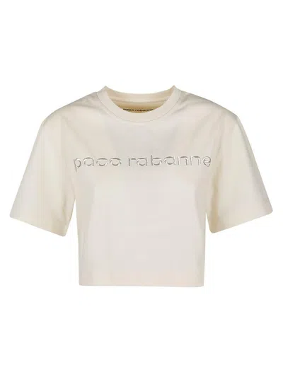 Rabanne Tshirt In Nude