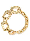 Rabanne Twisted Chain Necklace In Gold