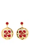 Rabanne Two-tone Metal Earrings In Golden