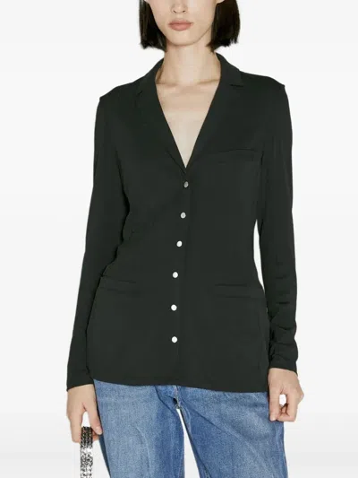 Rabanne V-neck Shirt In Black