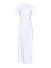Rabanne Draped Dress - Women's - Elastane/cotton