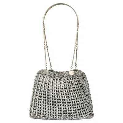 Pre-owned Rabanne Vintage 1969 Paco  Chainmail Shoulder Bag In Gray