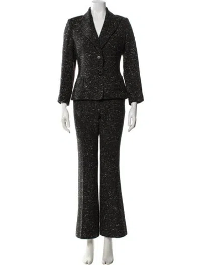 Pre-owned Rabanne Vintage 1990's Pantsuit In Black