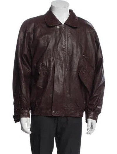 Pre-owned Rabanne Vintage Late 1980's - Early 1990's Moto Jacket In Brown