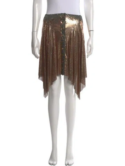 Pre-owned Rabanne Vintage Mini Skirt