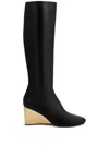 Rabanne Stiefel Mit Wedge-absatz In Schwarz