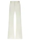 Rabanne '1969' Flared Leg Jeans In White