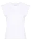 Rabanne Chain-detail Cotton T-shirt In White