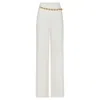 Rabanne White "eight" Trousers