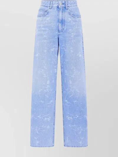 RABANNE WIDE LEG HIGH WAIST TROUSERS
