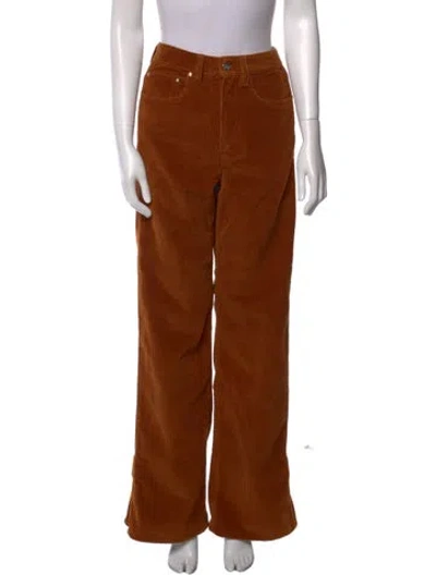 Pre-owned Rabanne Wide Leg Pants In Brown