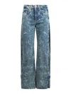 RABANNE JEANS BOOT-CUT - AZUL
