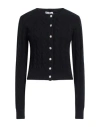 Rabanne Woman Cardigan Black Size S Wool In Black