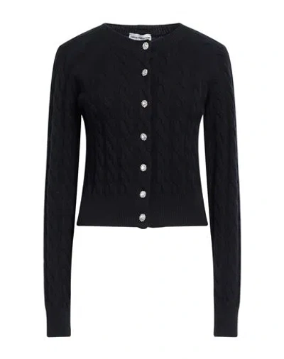 Rabanne Woman Cardigan Black Size S Wool