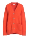 Rabanne Woman Cardigan Red Size S Virgin Wool