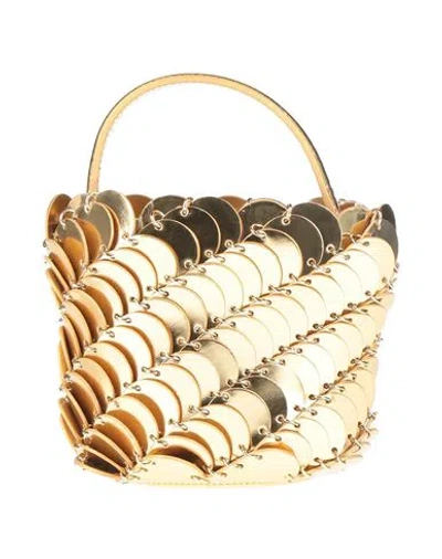 Rabanne Woman Handbag Gold Size - Leather