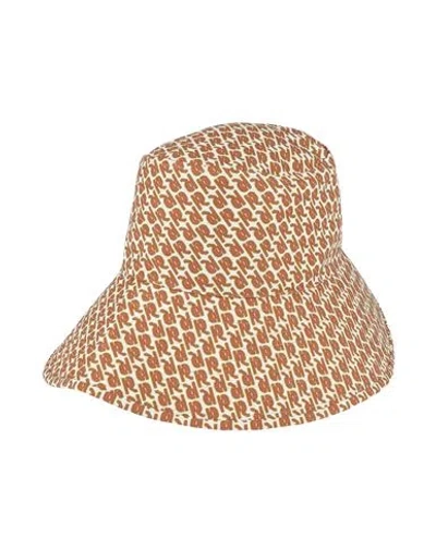 Rabanne Woman Hat Mustard Size Onesize Cotton In Yellow