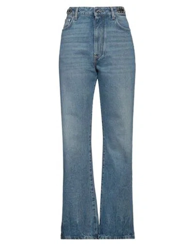 Rabanne Woman Jeans Blue Size 29 Cotton