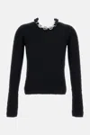 Rabanne Chain-detail Sweater In Black