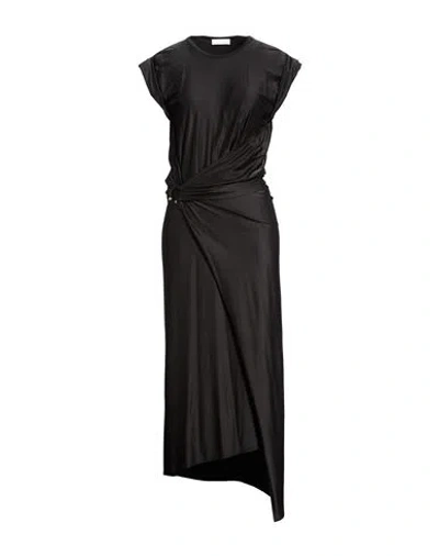 Rabanne Woman Maxi Dress Black Size 4 Viscose, Elastane