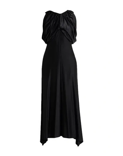Rabanne Woman Maxi Dress Black Size 8 Viscose, Elastane