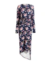 Rabanne Woman Maxi Dress Navy Size 8 Viscose, Elastane