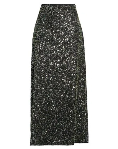 Rabanne Woman Maxi Skirt Black Size 8 Polyester