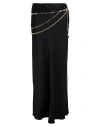 Rabanne Woman Maxi Skirt Black Size 8 Polyester In Black
