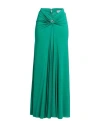 Rabanne Paco Rabann Flared Draped Skirt In Green